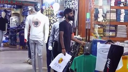 Mannequin Slapping Prank @Fahad_Dean