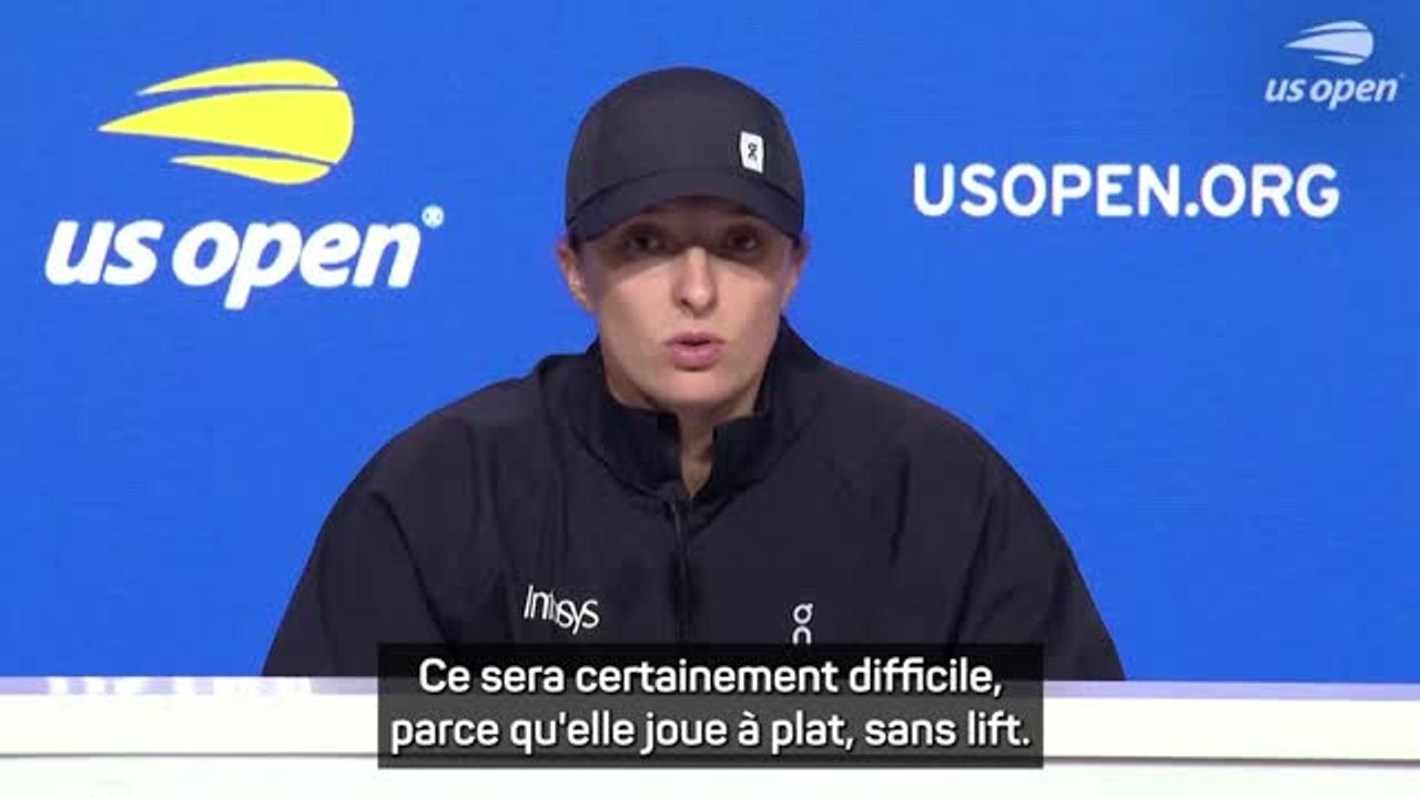 US Open - Swiatek : "Contre Pegula, ça sera un défi !"