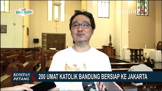 Untuk Bertemu Paus Fransiskus, 200 Umat Katolik Gereja Katedral Bandung Siap Berangkat ke Jakarta