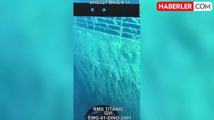Robot denizaltılar, Titanik'in enkazında gizemli bir kayıp heykel ve tırabzan keşfetti