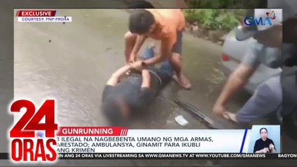3 ilegal na nagbebenta umano ng mga armas, arestado; ambulansya, ginamit para ikubli ang krimen | 24 Oras