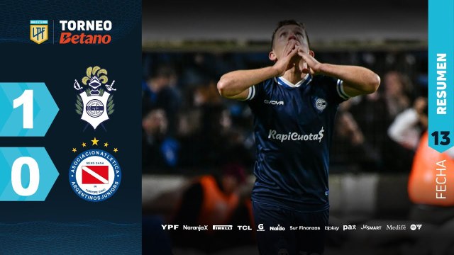 Gimnasia vs Argentinos Jrs. (1-0) | LPF 2024 | Fecha 13