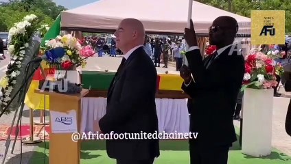 Allocution de Gianni Infantino, Président de la FIFA, aux obsèques de Issa Hayatou 