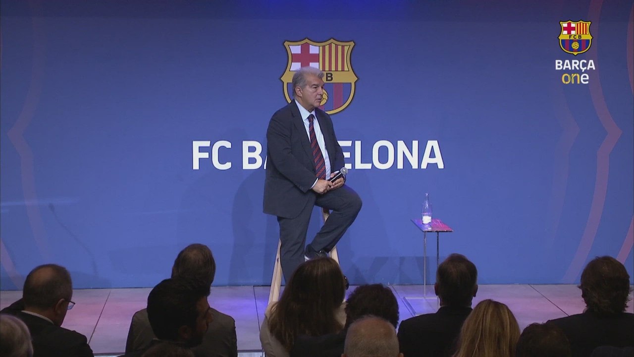 Laporta sobre el Real Madrid
