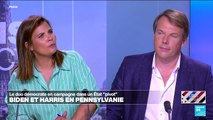 Présidentielle américaine : le duo démocrate en campagne en Pennsylvanie