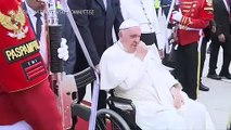 El papa inicia en Indonesia una larga gira por Asia y Oceanía