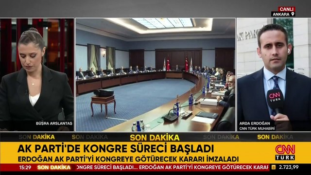 SON DAKİKA: Erdoğan imzayı attı: AK Parti'de kongre süreci başladı!