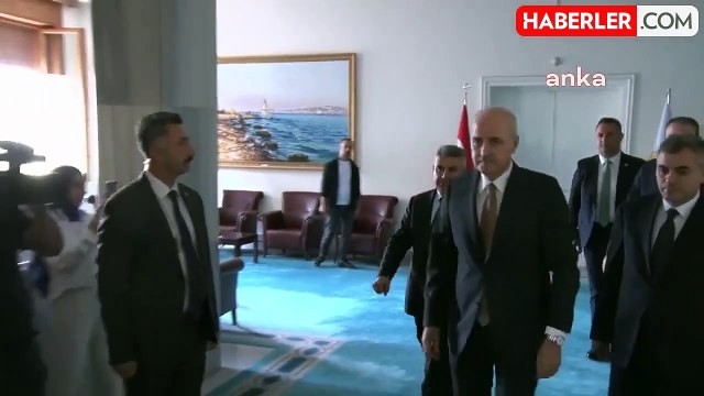 TBMM Başkanı Numan Kurtulmuş, MHP Genel Başkanı Devlet Bahçeli'yi Ziyaret Etti