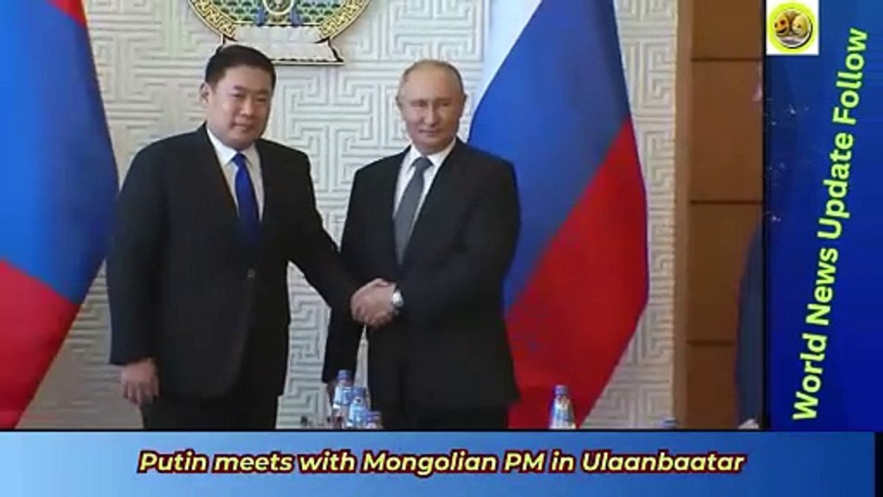 Putin meets with Mongolian PM in Ulaanbaatar