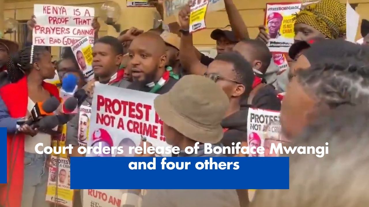 Court orders release of Boniface Mwangi and four others