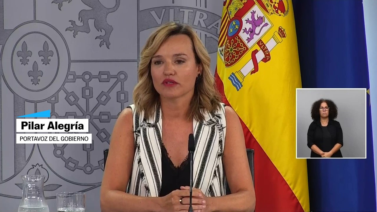 Pilar Alegría: "Vox ha roto con el PP, pero el PP no ha roto con Vox"