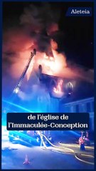Un incendie dévaste l'église de St-Omer