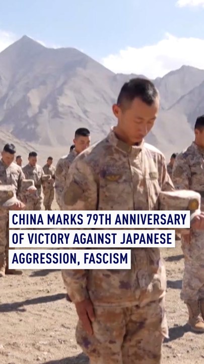 China marks 79th anniversary of victory against Japanese aggression, fascism
