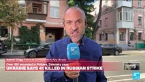 Russian missiles kill 41 in deadliest strike on Ukraine this year