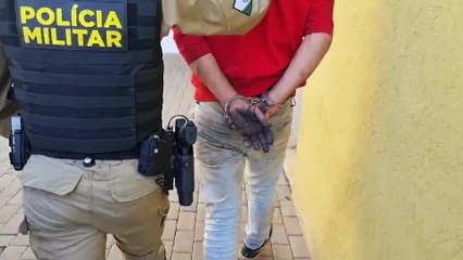 Homem é flagrado queimando fios furtados no bairro Cancelli