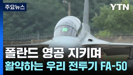 [네트] 폴란드 영공 지키며 활약하는 우리 전투기 FA-50 / YTN