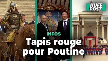 La Mongolie n’a pas lésiné sur les moyens et le faste pour accueillir Poutine