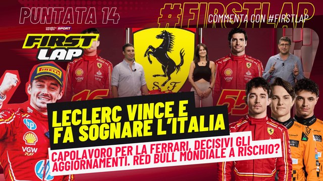 FirstLap - EP14 - Commento GP #F1 Monza | #Leclerc vince a Monza, capolavoro per la #Ferrari