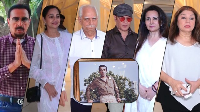 Gulshan Grover, Poonam Dhillon, Ramesh Sippy, Aditya Pancholi & Others At Nari Hira's Prayer Meet