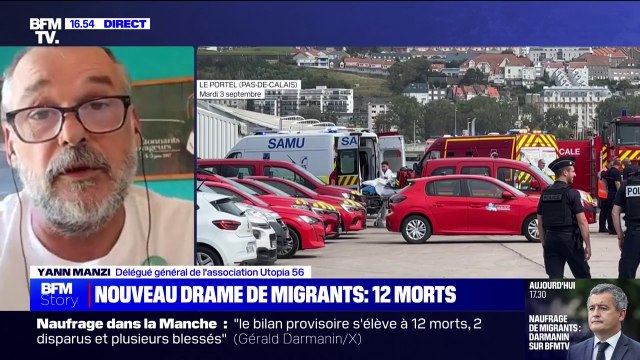 Naufrage dans le Pas-de-Calais: Il est temps que l'Europe revienne à un choix raisonné d'une politique organisée de l'accueil , estime Yann Manzi (Utopia 56)