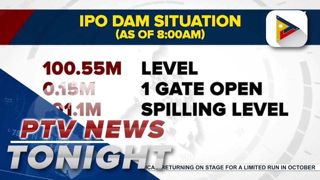 Authorities elevate warning system at Ipo Dam, issues alerts to residents in several parts of Bulacan