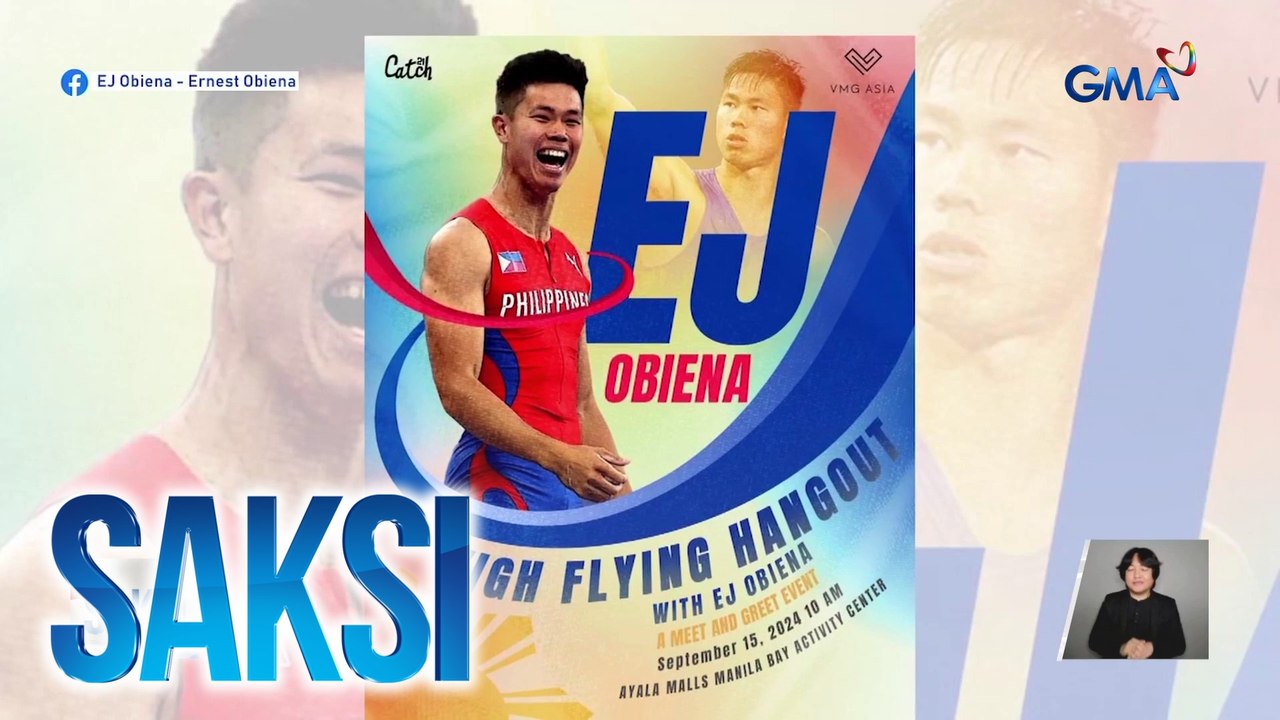 EJ Obiena, magkakaroon ng meet and greet ngayong Setyembre | Saksi
