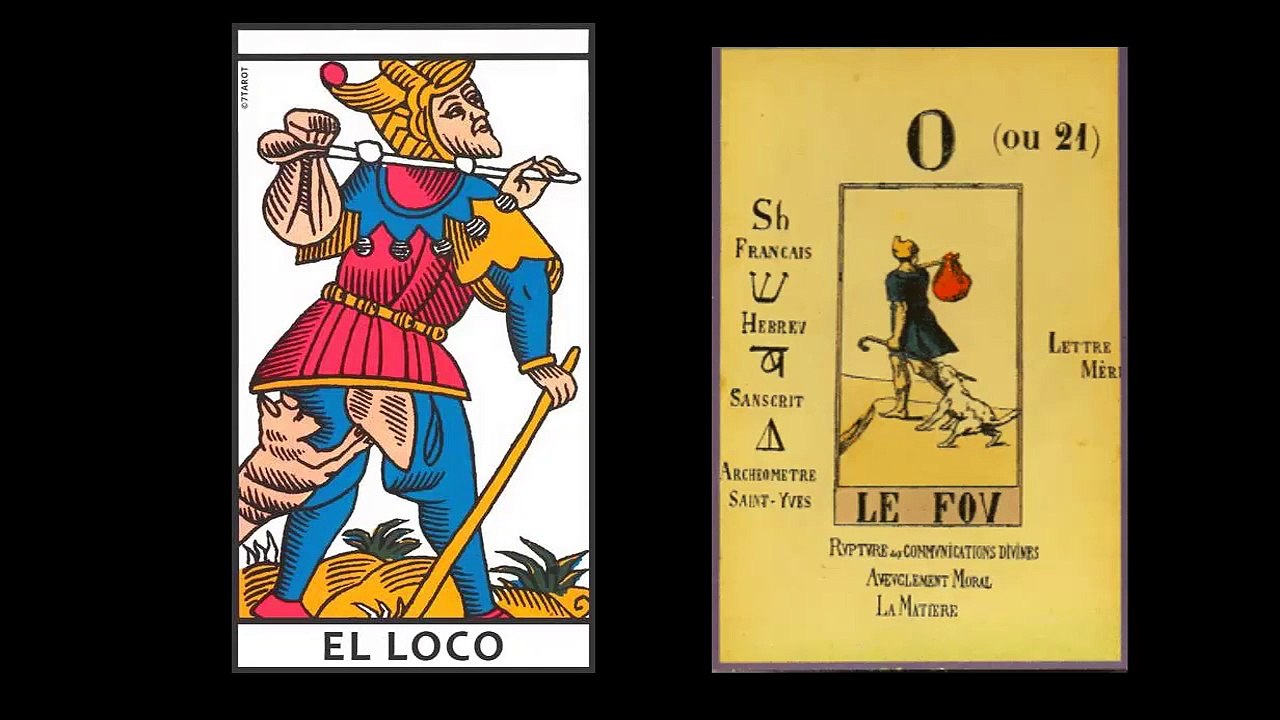 La CARTA del LOCO (JOKER) en el TAROT Y el SIGNIFICADO del NÚMERO 22