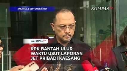 KPK Bantah Ulur Waktu Usut Laporan Jet Pribadi Kaesang Pangarep