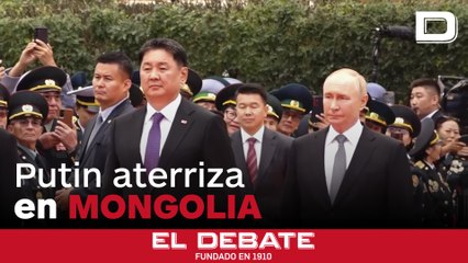 Putin aterriza en Mongolia en un claro desafío a la orden de arresto contra él de la Corte Penal Internacional