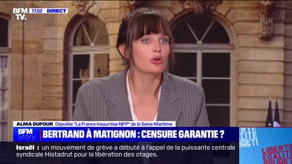 Xavier Bertrand à Matignon? "Notre problème, c'est qu'il est de droite, c'est qu'il est très proche d'Emmanuel Macron", indique Alma Dufour (LFI)