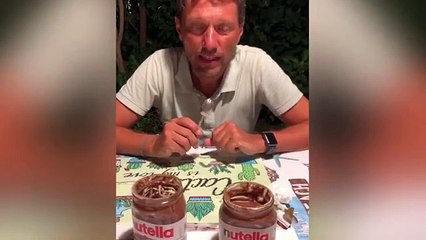 Primi assaggi di Nutella vegana
