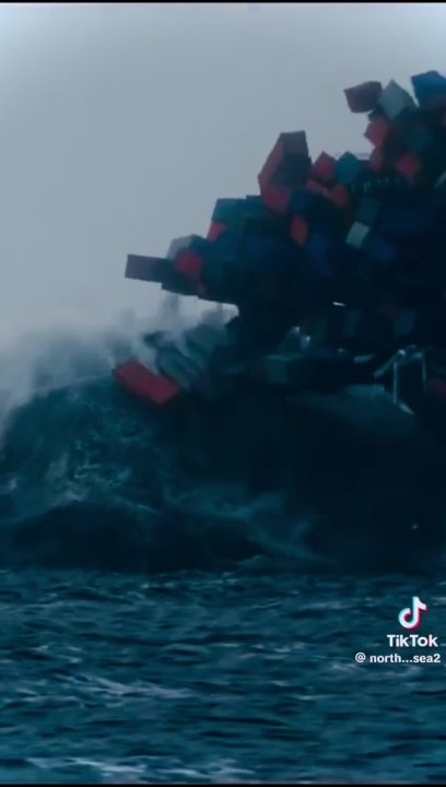 The North Sea is very dangerous. Wait for end 