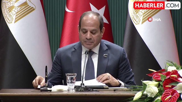 Mısır Cumhurbaşkanı Sisi: Türkiye-Suriye Arasındaki Yakınlaşmayı Memnuniyetle Karşılıyoruz