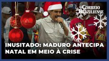 Maduro antecipa o Natal para 1º de outubro na Venezuela em meio a crise eleitoral