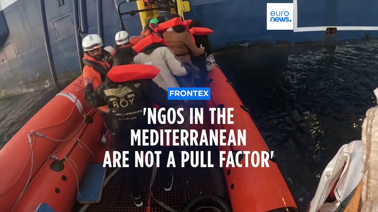 NGO rescue missions in the Mediterranean 'not a pull factor' for migrants, Frontex chief says