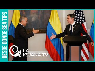 Duque y su amo: Venezuela denuncia visita de Blinken a Colombia como una estrategia de agresión