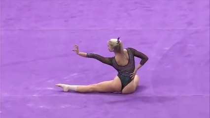 Olivia Dunne Fx floor exercise 2024