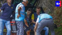 Catastrophe pour Wout van Aert à la Vuelta : le coureur belge chute lourdement et est contraint d’abandonner