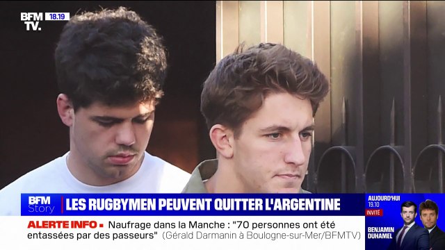 Affaire Jegou-Auradou: mis en examen pour viol aggravé, les deux rugbymen autorisés à rentrer en France par la justice argentine