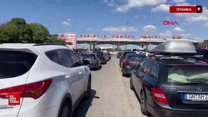 Gurbetçiler dönüşlerini tamamladı! Sınır kapılarında rekor kırıldı