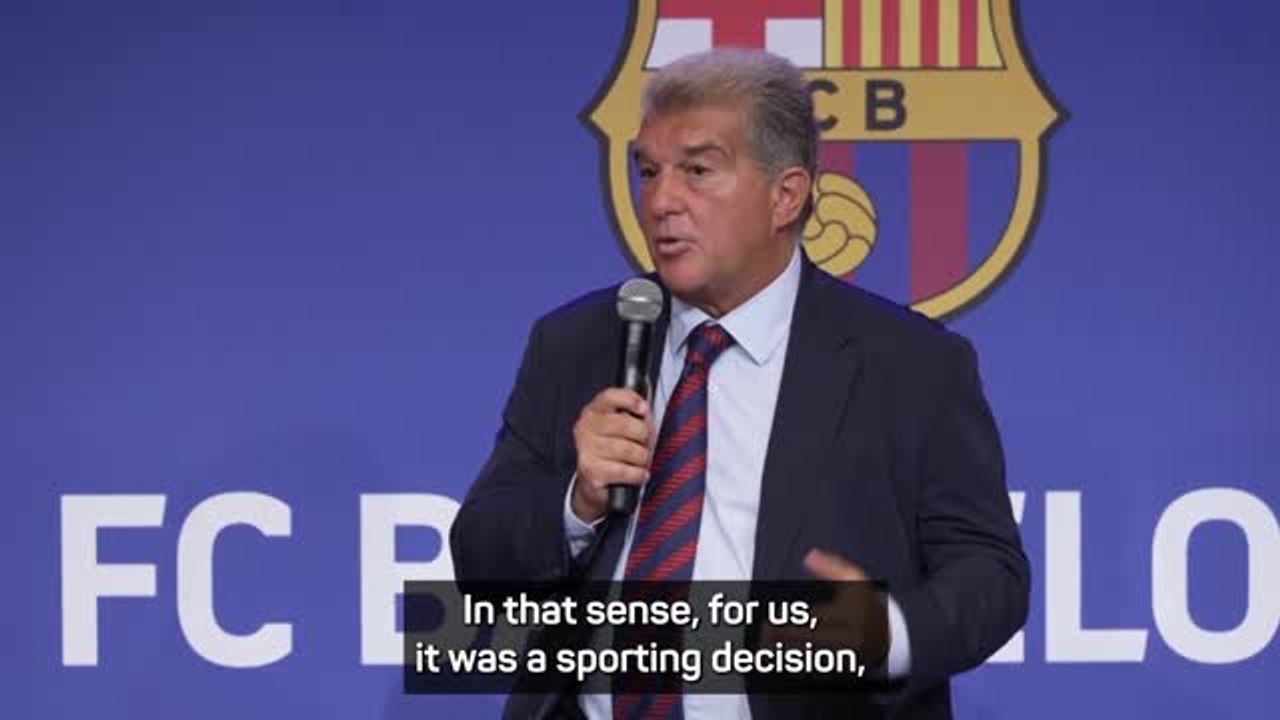 Gundogan exit was 'a sporting decision' - Laporta