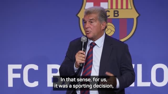 Gundogan exit was 'a sporting decision' - Laporta