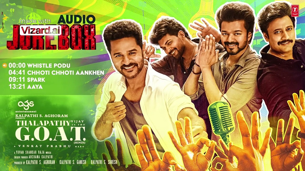 Thalapathy Is The GOAT (Full Album)_ Thalapathy Vijay _ Venkat Prabhu _ Yuvan Shankar Raja