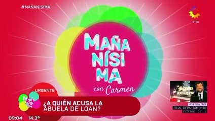 En el programa de Carmen Barbieri filtraron un video del responsable de la desaparición de Loan: "Lo entregó"