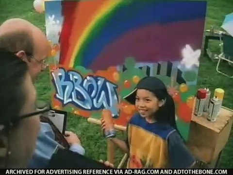 Burger King Kids Meal: Care Bears Toys Art in the Park Commercial! (2005)