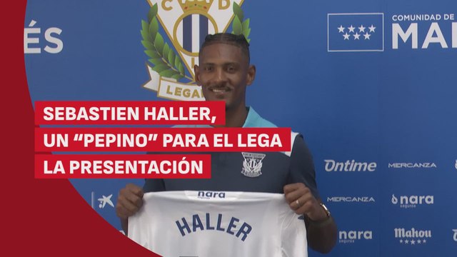 El LEGANÉS presenta a SEBASTIÉN HALLER, su nuevo 'pepinazo': PRESENTACIÓN I. D. BUTARQUE