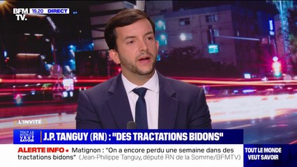 Jean-Philippe Tanguy (RN): "Je n'ai aucune confiance dans la parole de monsieur Cazeneuve"