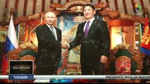 FOTO 03-09-24: RUSIA Y MONGOLIA FIRMARON NUMEROSOS ACUERDOS  BILATERALES