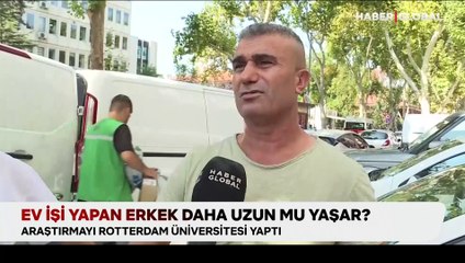 Rotterdam Üniversitesi'nden dikkat çeken araştırma: Ev işi yapan erkek daha uzun mu yaşar?
