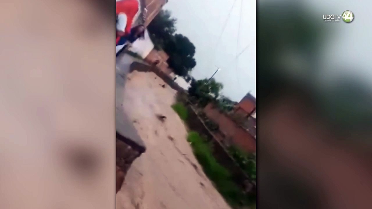 Un niño fue arrastrado por la corriente en un arroyo de Colotlán